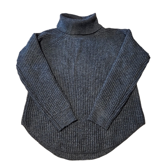 Women's Kühl Kuhl Sienna Turtleneck Pullover Sweater Gray Knit Small - Picture 3 of 16